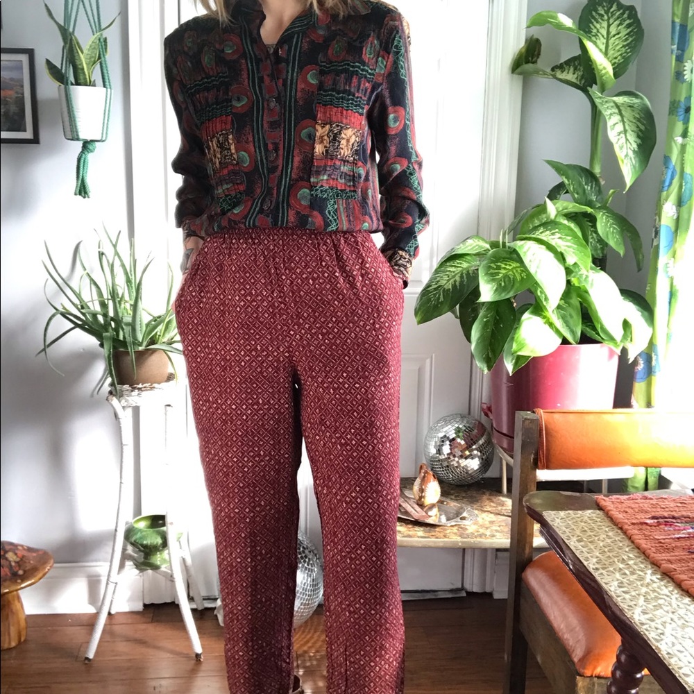 SOLD! patterned pant - Picture 5 of 5